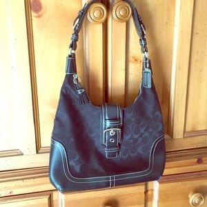 Coach signature purse